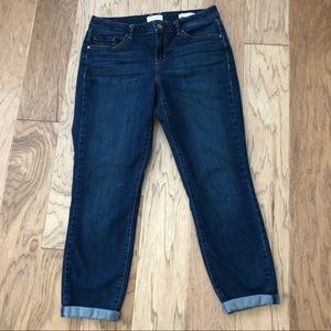Jessica Simpson Rolled Crop Skinny Jeans Sz 10
